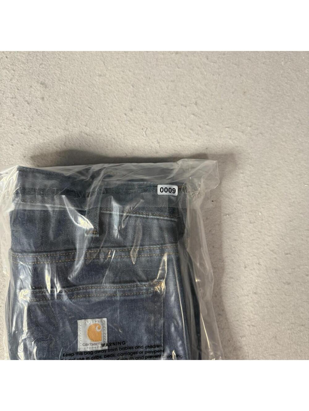 Carhartt Jeans Womens Size 2 Regular Slim Fit Dark Wash Stretch Blue Denim - Picture 14 of 14
